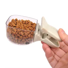 Pet Food Spoon For Dog Bowls Multi-Function Bowl For Cats/Puppies/Small Dogs Scoop For Cat Food Dog Food Water Bowl Fountain