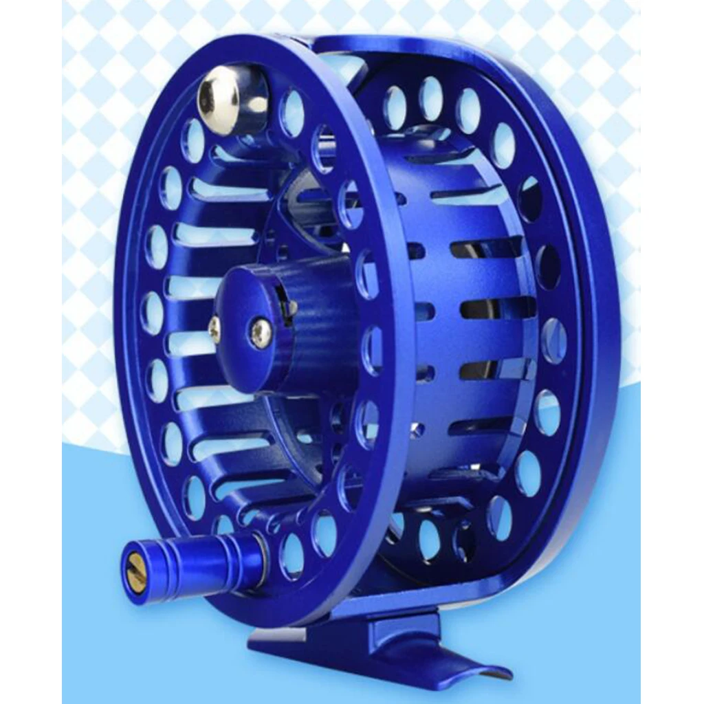 Aluminum Alloy Body Fly Fishing Reel 5/6, 7/8, 9/10 Weight With 2+1 Bearings 