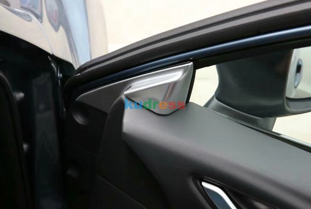Для Mazda 6 azda6 Atenza ABS углеродное волокно переднее окно автомобиля столб внутренний треугольник крышка отделка Аксессуары