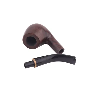 

new ebony portable smoke pipe wear tube gift 9mm