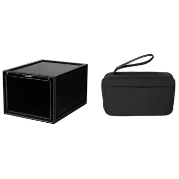 

Promotion! 6 Pcs Sneakers Storage Box Home Basketball Shoes Shoe Cleaning Cabinet Organizer Black & 1 Pcs Sewing Kit, DIY Sewing