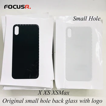 

Back Glass Housing Rear Crystal Panel Plate Battery Cover Lid Door Housing Shell For iPhone X XS XS MAX Mobile Phone Housings