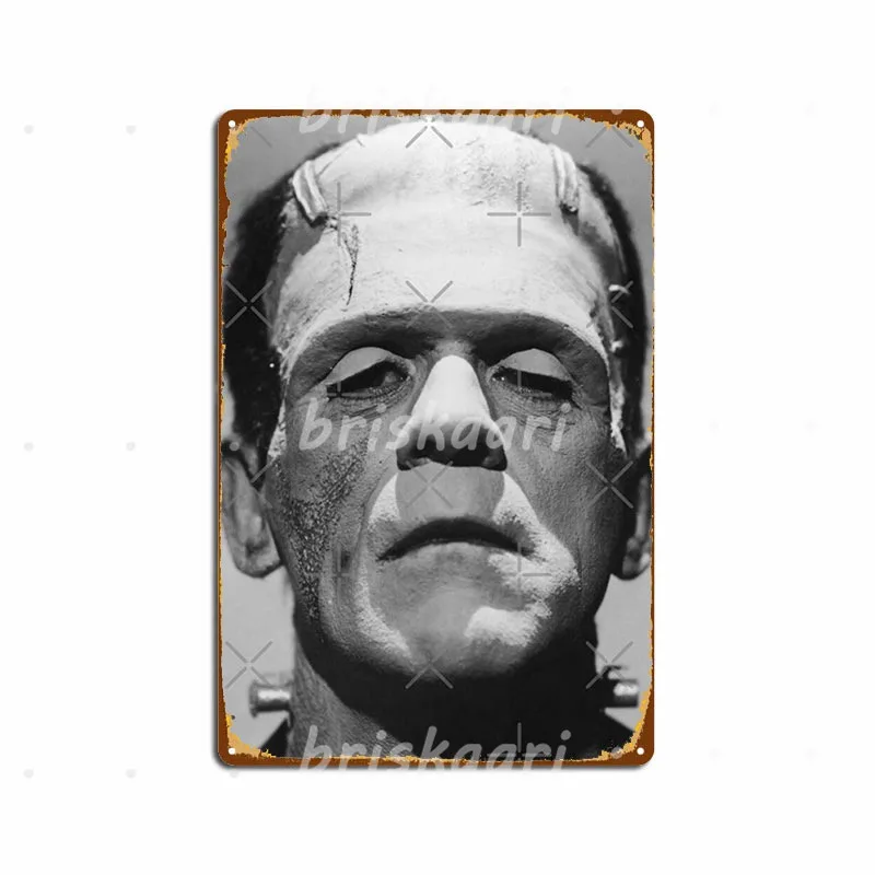 Монстеры Франкенштейна карлофы металлические знаки дизайн домашняя настенная