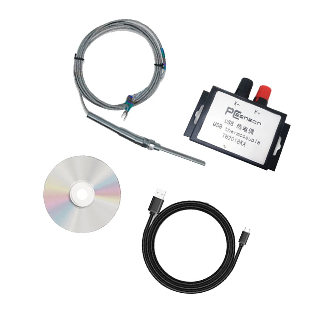 USB термометр с датчиком температуры K 0-1024 ℃ | Автомобили и мотоциклы
