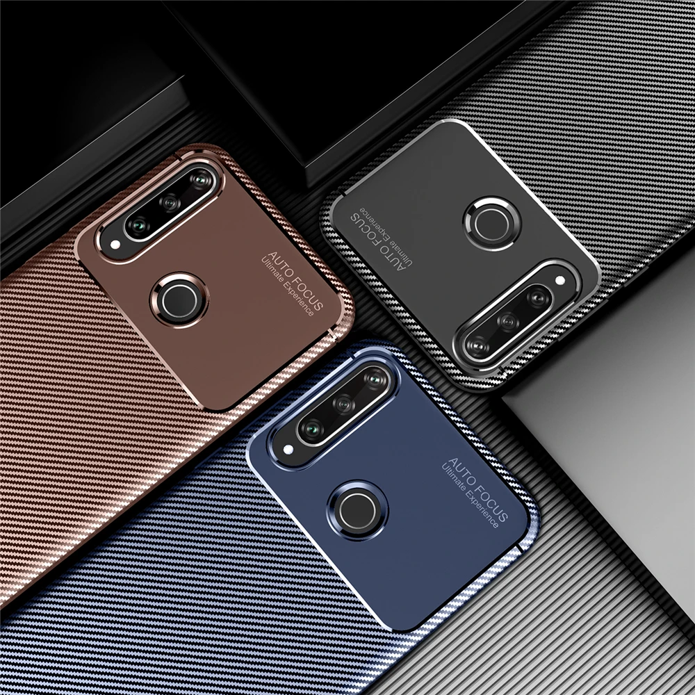 Новый Модный чехол для телефона Huawei Y6P противоударный защитный мягкий