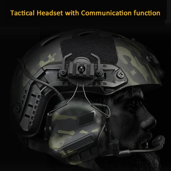 

Outdoor Tactical Shooting Headphones Hunting Ear Protection Airsoftsports Headset Paintball Cs Combat Army Accessories Headsets