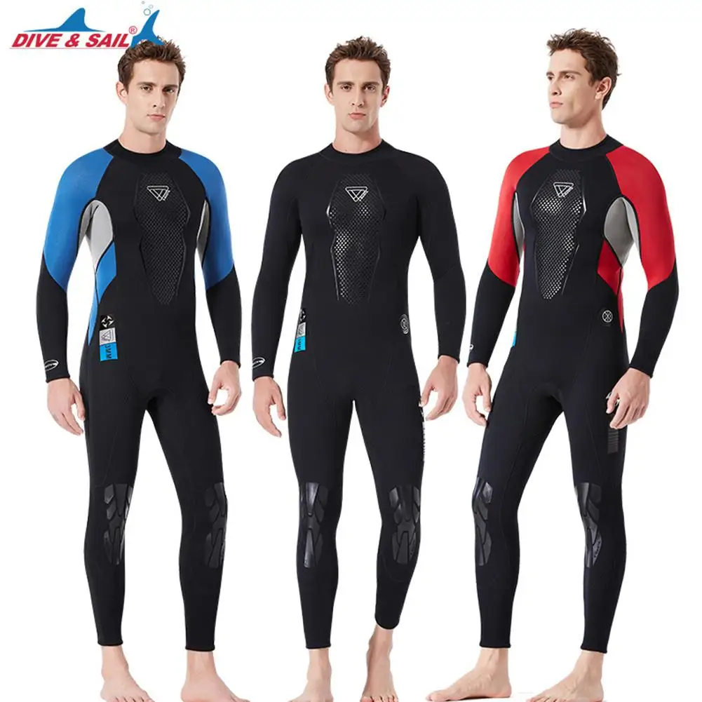 

Kuulee 3mm Wetsuit Warm Neoprene Scuba Diving Spearfishing Surfing Long Sleeves Wetsuit