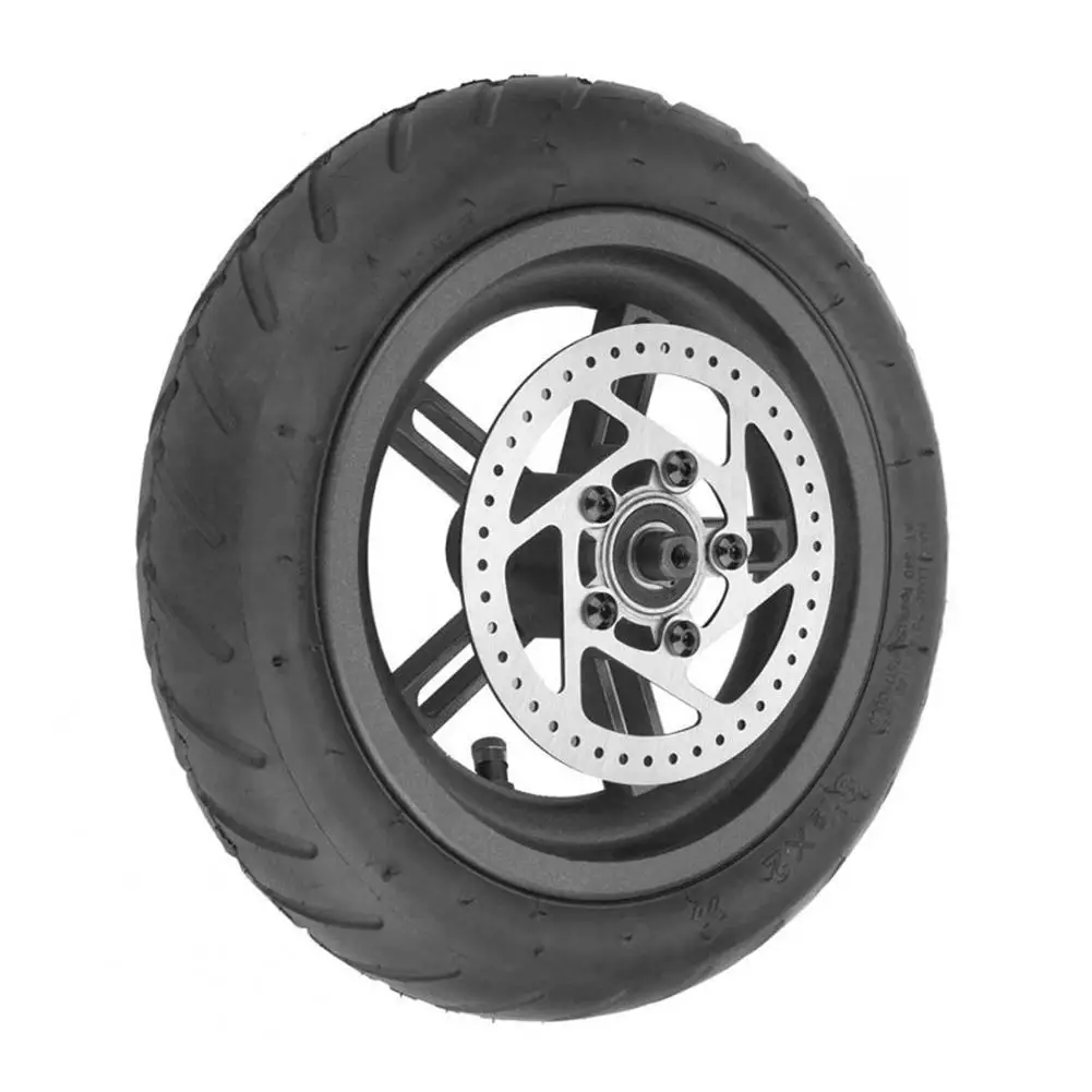

For Xiaomi Mijia M365 Electric Scooter Rear Tire With Wheel Hub Disc Brake Set Scooter Back Tyre Electric Scooter Parts M 365