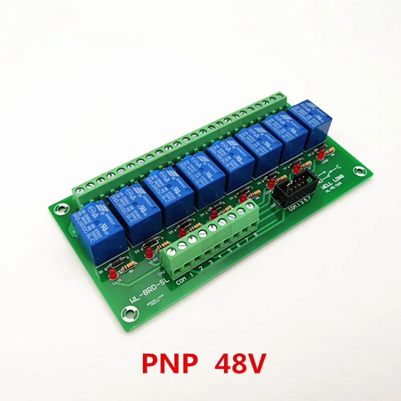 8-канальный сетевой видеорегистратор PNPType 48V 10A Мощность реле Интерфейс модуль SONGLE