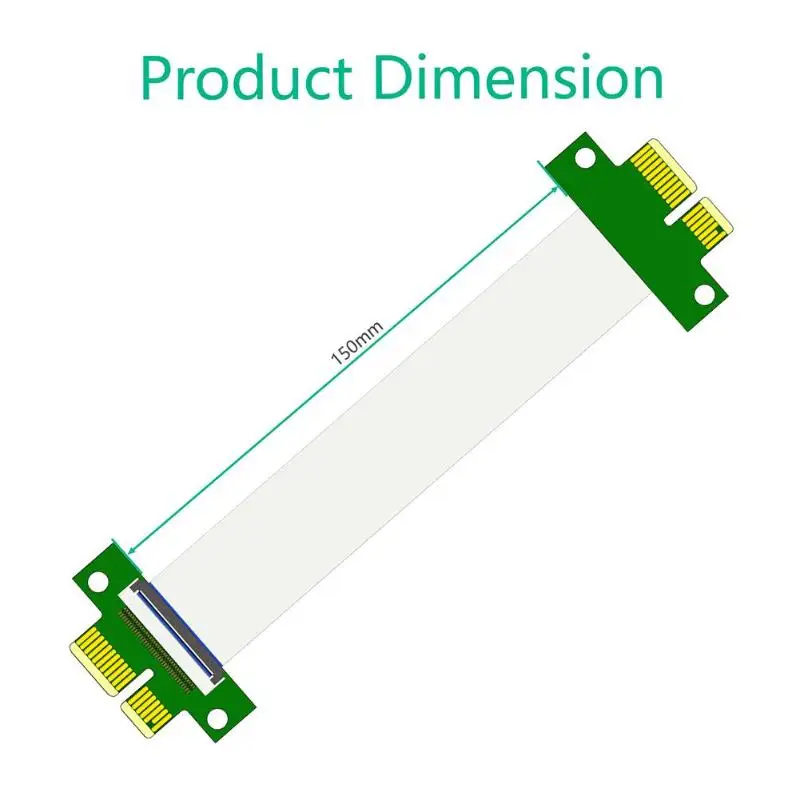 Адаптер PCI Express 36Pin мужской и мужской интерфейс с fpc-кабель 1x удлинитель адаптер гибкое использование мощных инструментов для инженеров