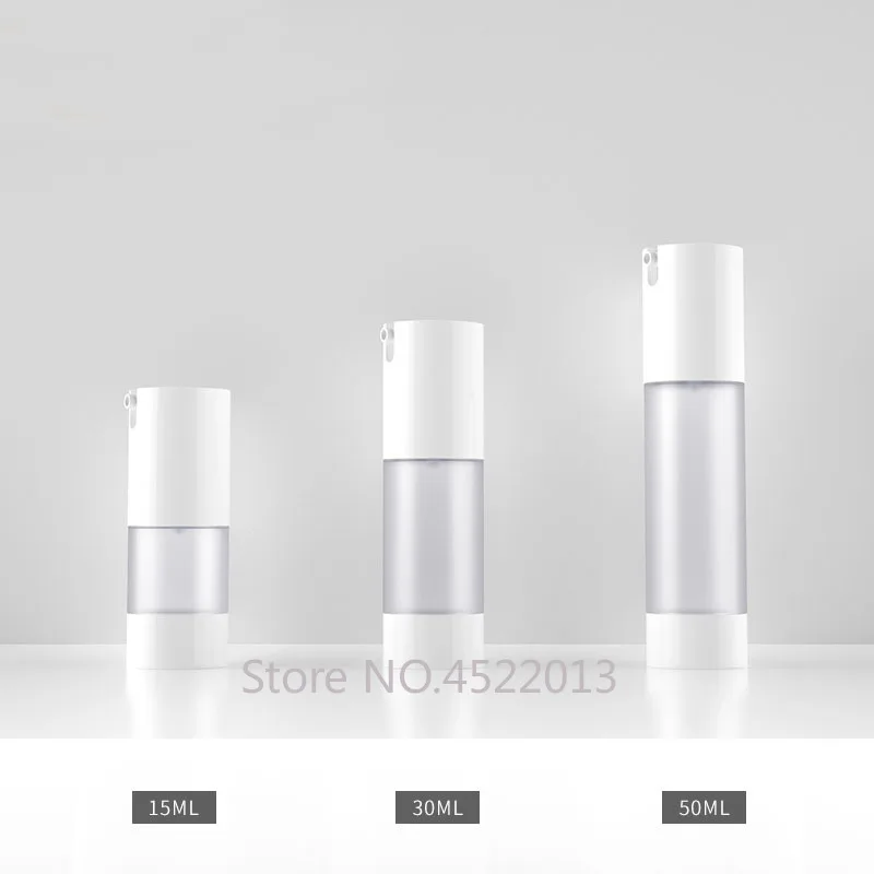 15ml30ml50ml 30 шт пластиковый косметический матовый вакуумный контейнер для