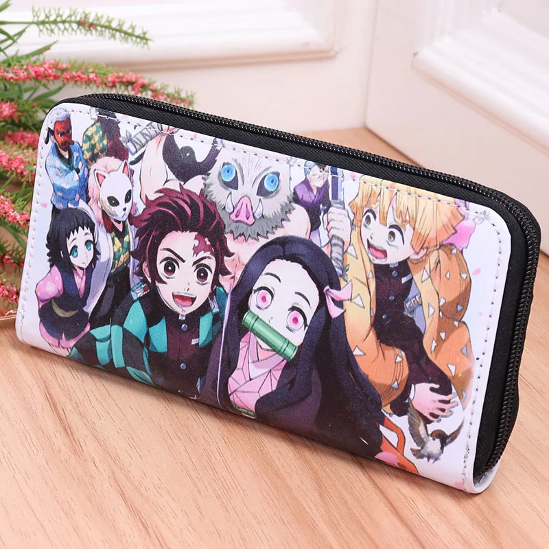 Чехол-Кошелек из японского аниме истребитель демонов Kimetsu No Yaiba Kamado Tanjirou Kibutsuji Muzan