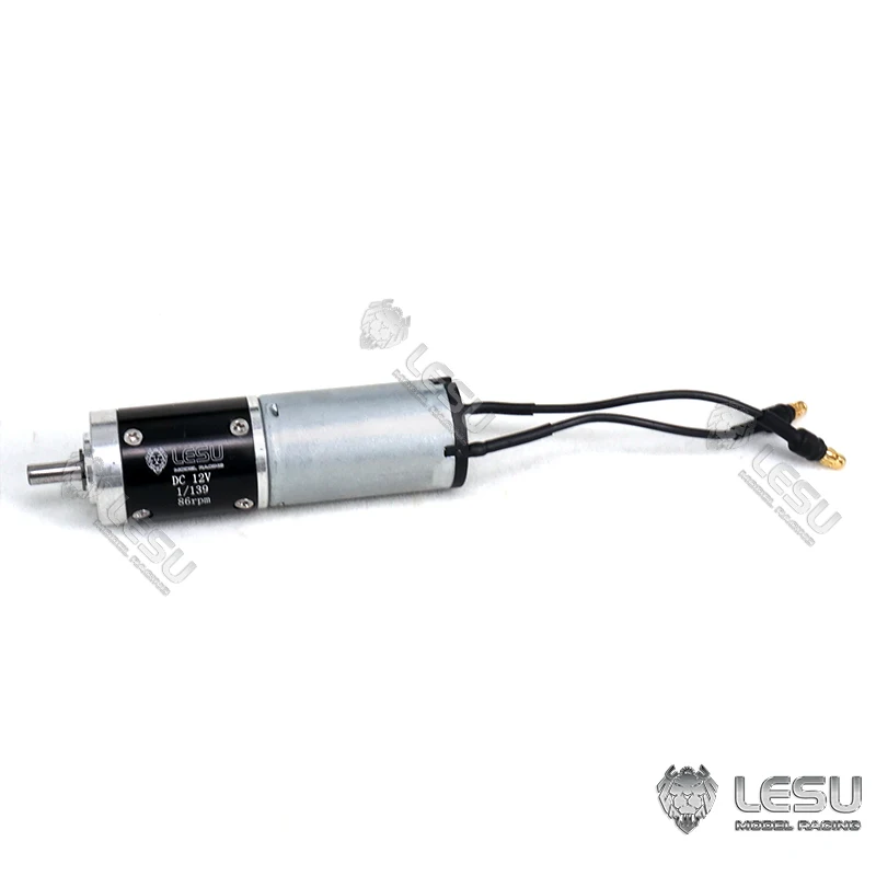 Детали щеточного двигателя LESU для 1/14 RC Metal Carter 374 Komatsu AC360 гидравлический