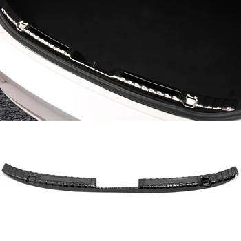 

For Mazda 3 M3 Axela 2019 2020 Sedan Version Stainless Steel Car Accessories Inner Rear Bumper Guard Plate Trim 1pcs