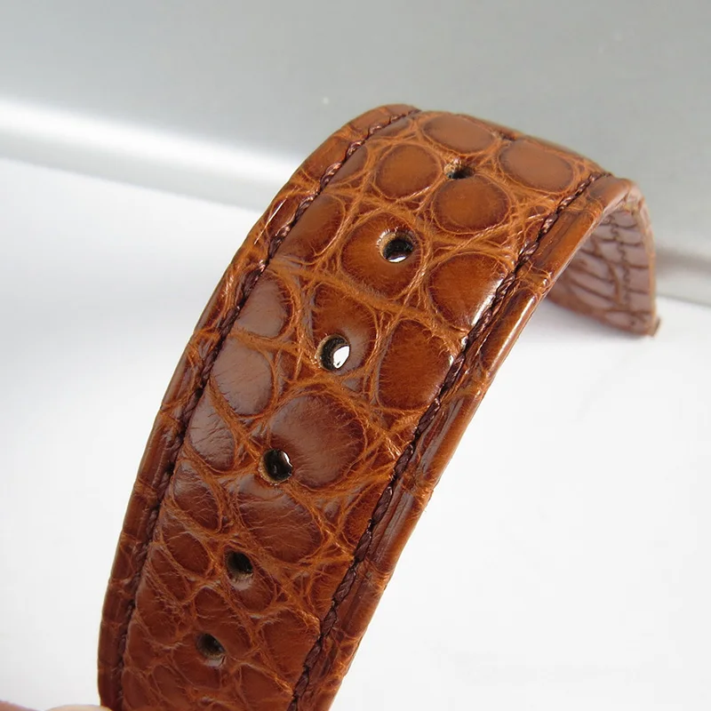 High-end Crocodile Genuine Leather Watch Strap Band 16mm 17mm 18mm 19mm 20mm 21mm 22mm 23mm 24mm Watch Accessories Watchband