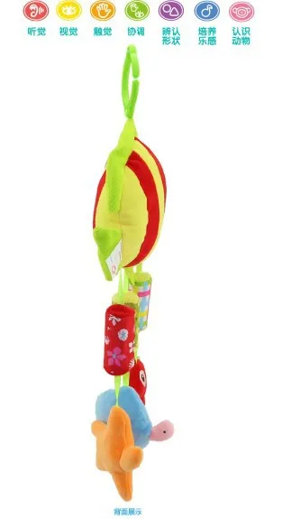 Wind Chime Детская Подвеска для коляски кровать подвесная кровать вокруг кровати погремушка для новорожденных 01 лет детская игрушка