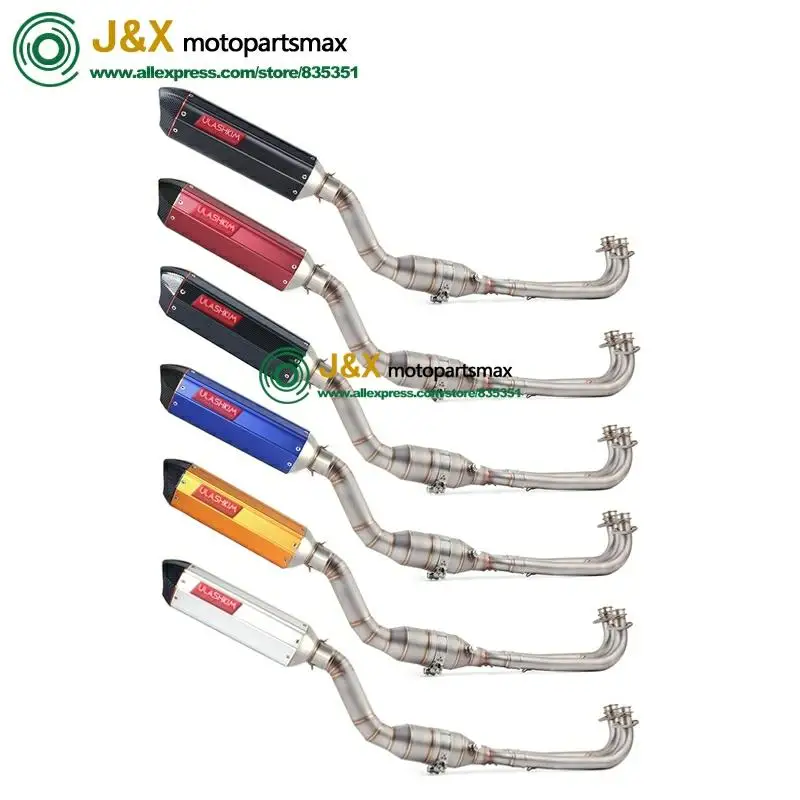T-max Tmax 500 530 Tmax500 Tmax530 полная выхлопная система мотоцикла средняя Соединительная Модифицированная средняя Соединительная труба