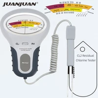 2 In 1 PH & CL2 Meter Chlorine Detector Swimming Pool Spa Chlorine Monitor Tester Aquarium Hot Spring Water Quality Tester 1
