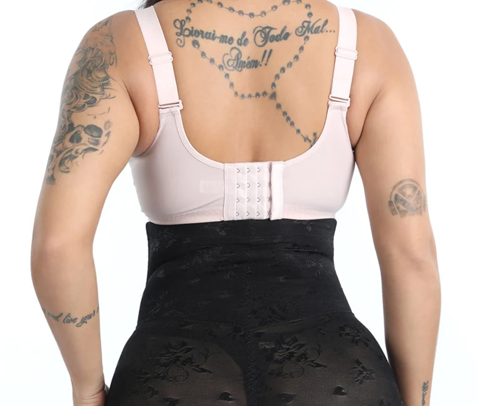 Sexy Lace Shapers Women Zipper High Waist Trainer Belly Control Body Shaper Panties Belt Control Underwear Slimming Shapewear strapless shapewear