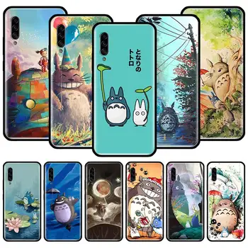 

Anime Studio Ghibli Totoro Silicone Case For Samsung Galaxy A51 A71 A50 A70 A10 A20 A30 A40 A21 A31 A41 A91 Soft TPU Cover Couqe