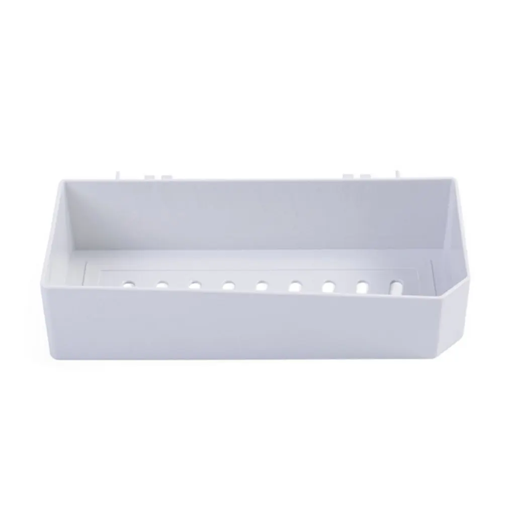 

Practical Design Pasted Home Bathroom Storage Plastic Bathroom Kitchen Storage Rack Organizer Shower Shelf
