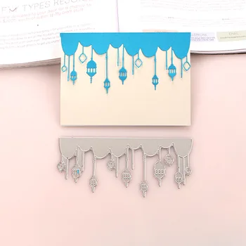 

DUOFEN METAL CUTTING DIES ramadan lanterns framed card stencil DIY Scrapbook Paper Album 2020 new