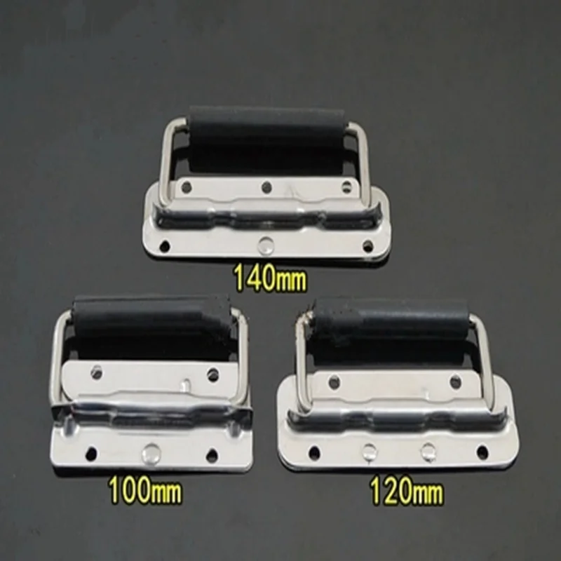 Складная пружинная ручка из нержавеющей стали для ящиков инструментов чемоданов