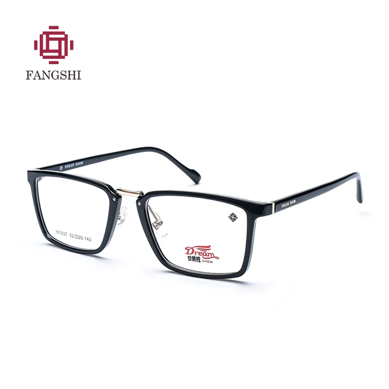 

TR90 Men's Glasses Frame Square Optical Eyewear Retro Transparent Myopia Prescription Eyeglasses Frame #M7037