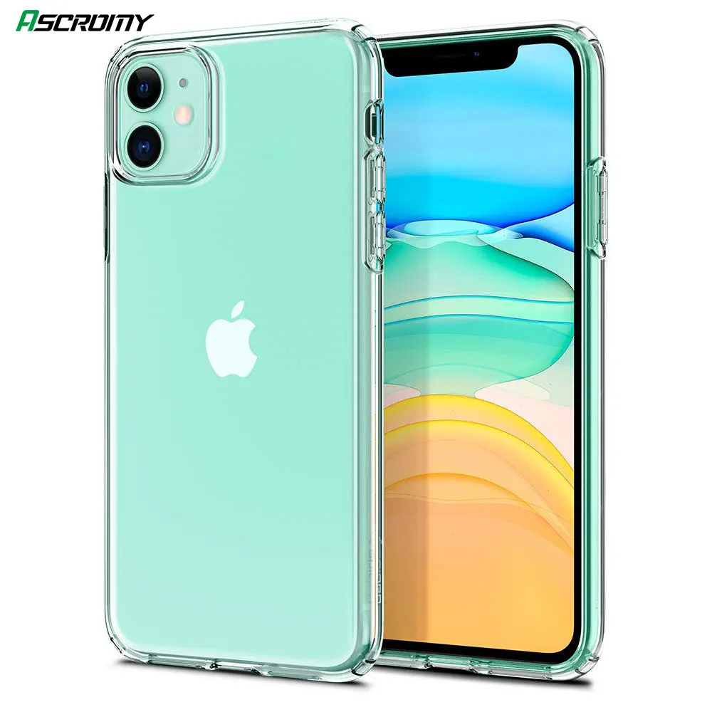 Ультратонкий Мягкий чехол для iPhone 11 Pro Max X XR XS 8 Plus 7 6 6S силиконовый ударопрочный