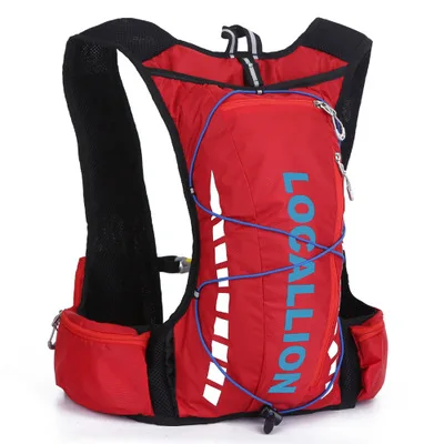 10L Женский Мужской марафон жилет-рюкзак против обезвоживания для 2L сумка для воды велосипедный походный мешок для спорта на открытом воздухе - Цвет: 6