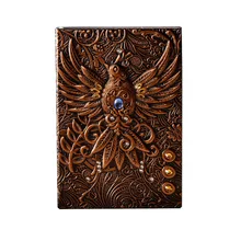 A5 европейский стиль дневник с тисненой обложкой лучший для офиса, путешествия, студента или подарка, 80 gsm страница в полоску, TPN029