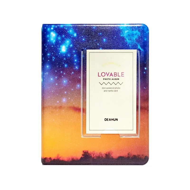 color 8 64 кармана 3 дюйма мини-пленка фотоальбом книга для Fujifilm Instax Mini 9 8 7s 70 25 90 мгновенная камера пленка кредитный держатель для карт - Цвет: color 8