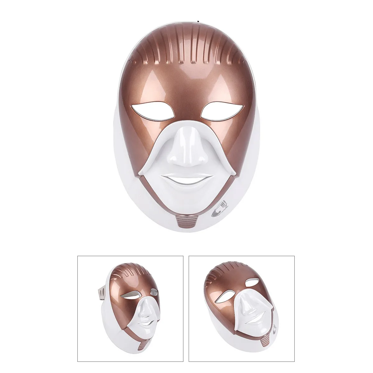 Foreverlily перезаряжаемая 7 цветов Светодиодная маска для ухода за кожей светодиодная маска для лица с горлышком в египетском стиле фотонная терапия для лица красота