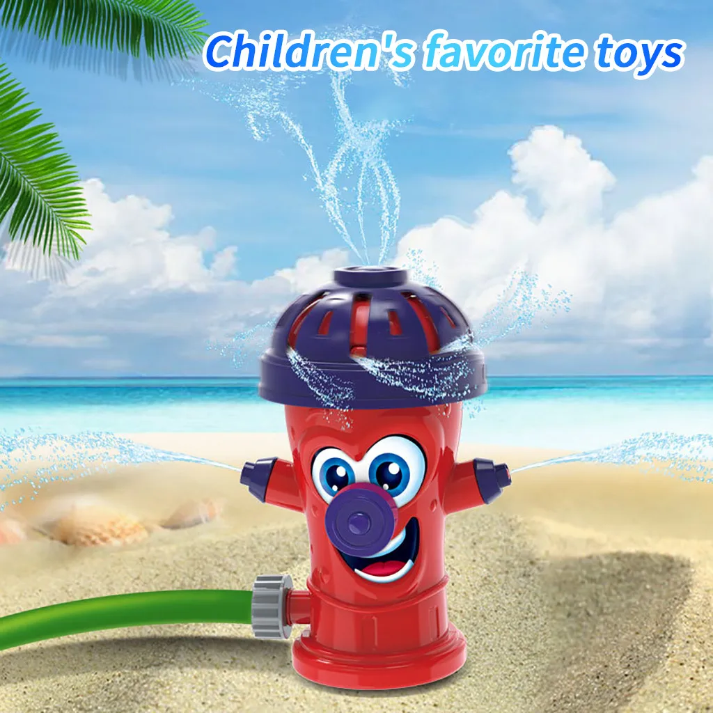 

Fire Hydrant Sprinkler for Kids Spray Water Toy Fun summer Holiday water toys for Backyard Lawn Yard Outdoor Play