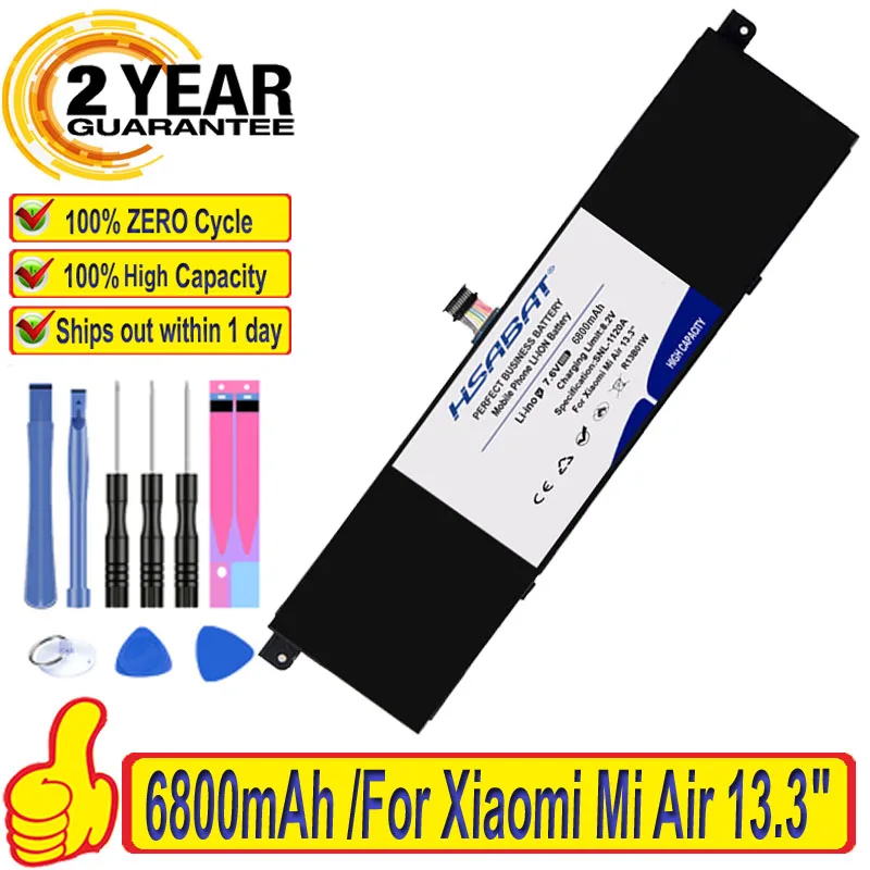 Аккумулятор для ноутбука Xiaomi Mi Air R13B01W R13B02W 100% мАч | Компьютеры и офис
