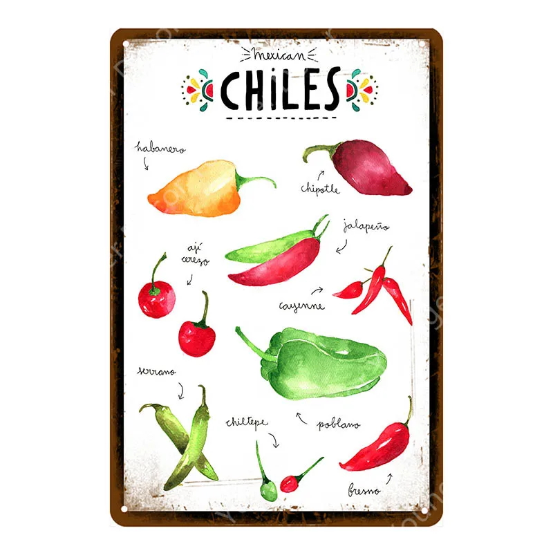 Chiles Chill Chocolate Ice Cream винтажный металлический постер классические Кокс знаки налет
