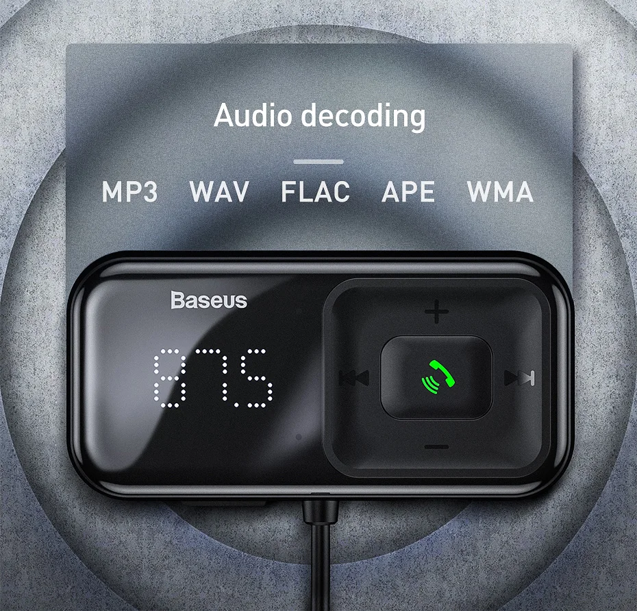Baseus Car FM Modulator Bluetooth Adapter
