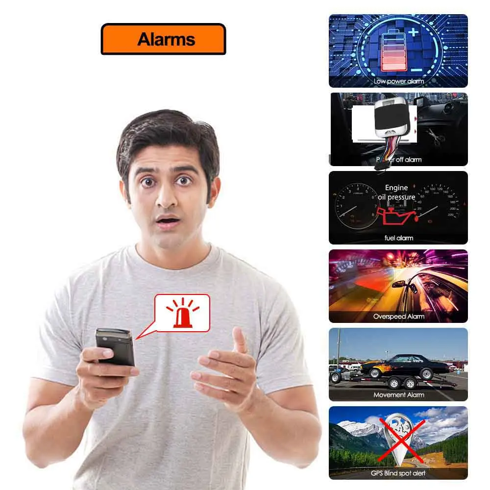 Rastreador GPS para vehículos 3G WCDMA TK303f Coban, GPS303F, dispositivo en tiempo Real, geovalla, corte de combustible, alarma de exceso de velocidad - Imagen 4