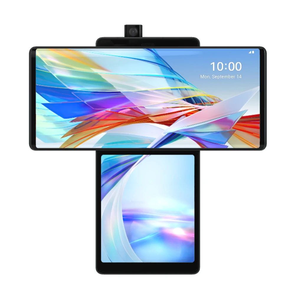 Lg Wing-携帯電話lmf100n,オリジナルの携帯電話,6.8インチ,8GB RAM 
