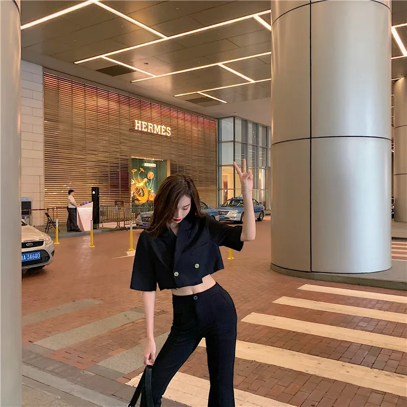 

Photo Shoot 2019 WOMEN'S Dress Summer Elegant Flash Thin Loose-Fit Short Suit Jacket Women's