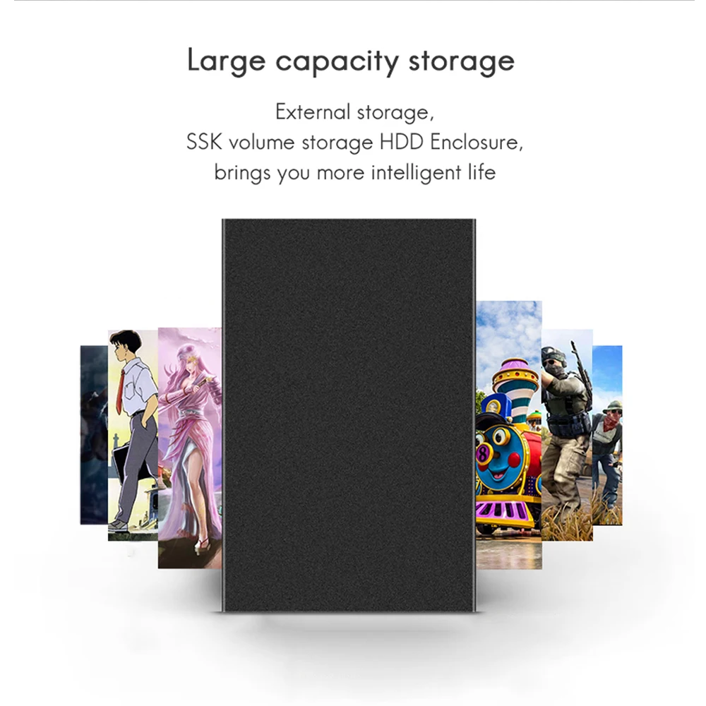 Чехол SSK для жесткого диска 2 5 дюйма SATA на USB 3 0|Корпус диска| |