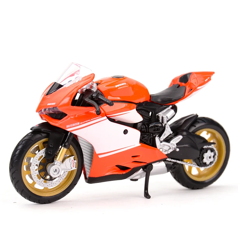 Maisto 1:18 Ducati Diavel Carbon 1199Panigale 1098S 748 848 Hypermotard Monster Supersport S литая под давлением модель мотоцикла из сплава игрушка - Цвет: 1199 Superleggera