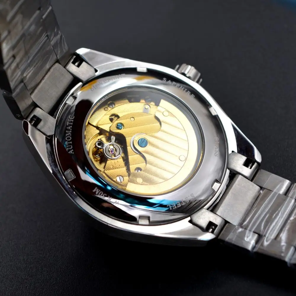 Corgeut Мужские часы от ведущего бренда, Роскошные автоматические механические часы, военные мужские часы, мужские наручные часы, Reloje Masculino