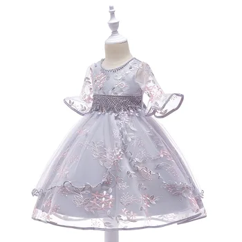 

Dress for the First Communion for Girls Dress with Floral Pattern for Girls Baby Prom Dress Children's Costume Elegant Ball Gown