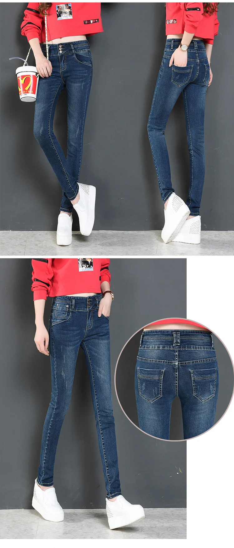 Черные джинсы женские бархатные теплые плотные узкие брюки женские джинсовые брюки с флисом узкие джинсы синие