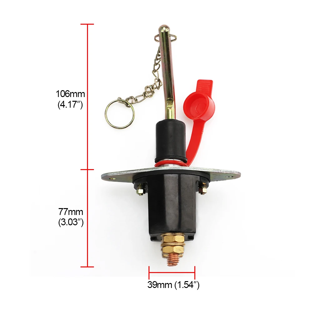 Battery Isolator Kill Switch for 12v/24V Auto & Marine - MGI SpeedWare