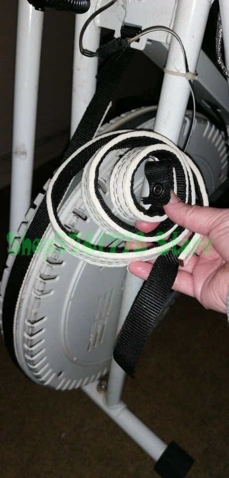 exercise bike friction brake strap