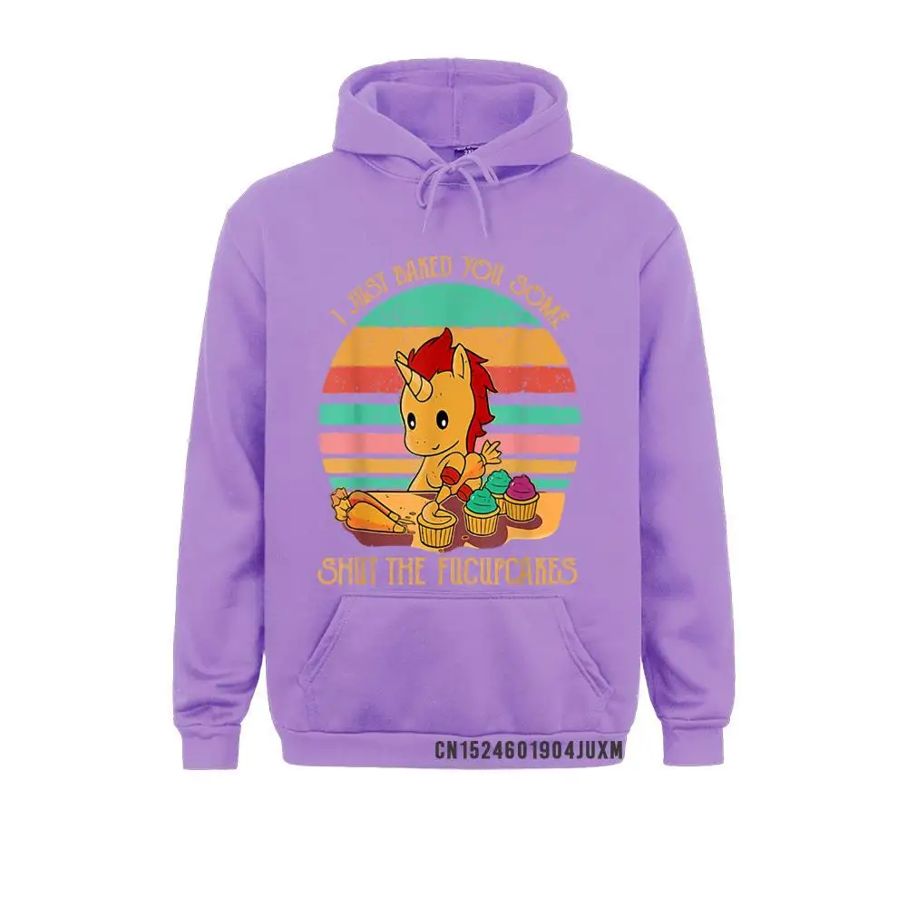 Funny Unicorn I Just Baked You Some Shut The Fucupcakes T-Shirt__760 Designer Long Sleeve Geek Sweatshirts  Mens Hoodies Clothes Summer Funny Unicorn I Just Baked You Some Shut The Fucupcakes T-Shirt__760purple