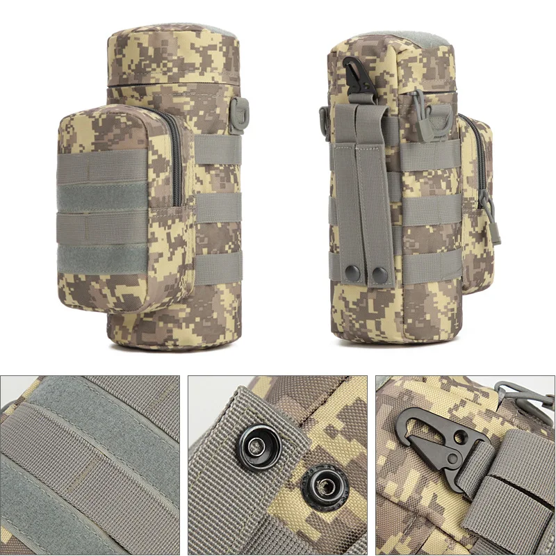 Details about   Outdoor Tactical Hunting Molle Water Bottle Bag Pouch Backpack Belt Holder 