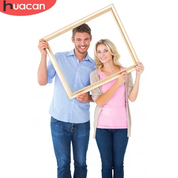 

HUACAN Full Round Drill Diamond Painting Photo Custom Diamond Embroidery Picture Of Rhinestone Mosaic Kits Home Decor Gift